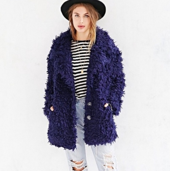 Urban Outfitters Jackets & Blazers - Amazing Blue coat by Urban Outfitters EUC